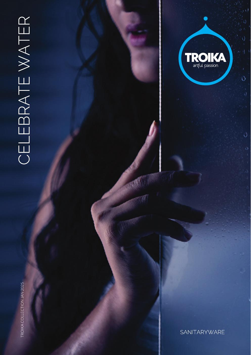 Troika Sanitaryware catalogue cover