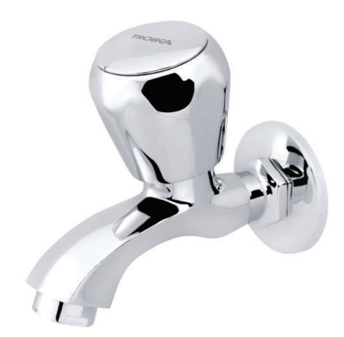 Bib Cock With Wall Flange