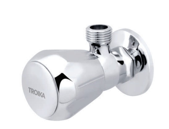 Angle Cock With Wall Flange