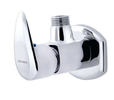 Angle Cock With Wall Flange