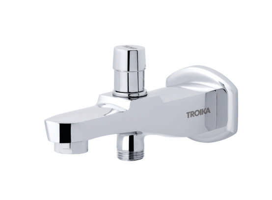 Spout Tipton With Wall Flange & Provision For Telephonic Shower