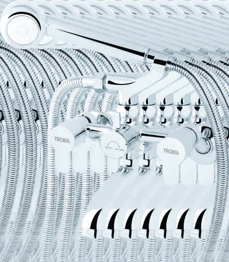 Wall Mixer With Arrangement For Telephonic Shower