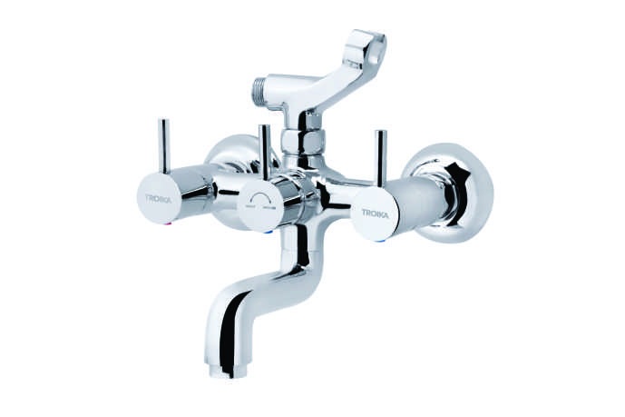 Wall Mixer With Arrangement For Telephonic Shower
