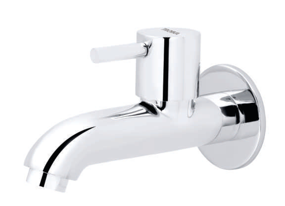 Bib Cock Long Nose Straight Line With Wall Flange