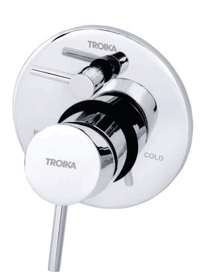 Single Lever Concealed Divertor for Spout & Over Head Shower System Hi-Flow