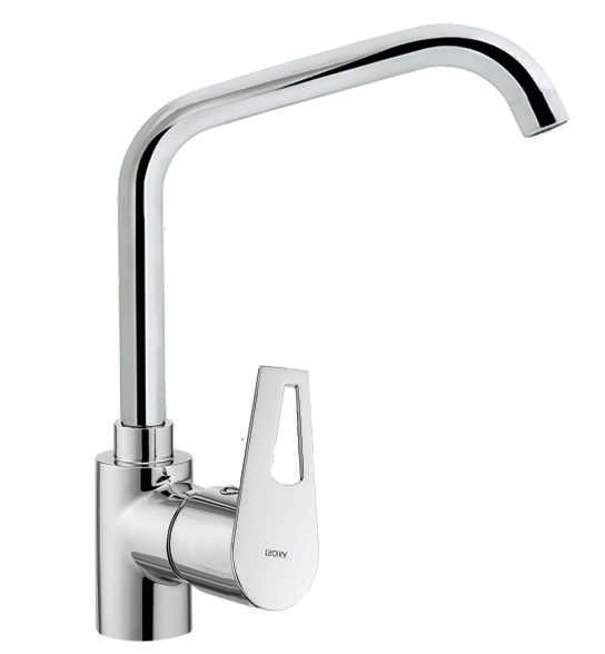 Single Lever Sink/Basin Mixer With J Type Spout