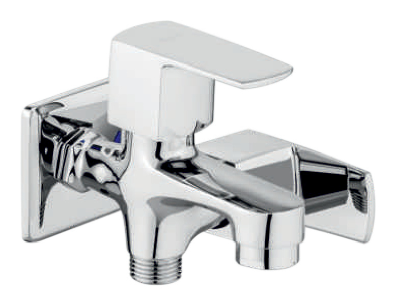 2-Way Bib Cock With Wall Flange