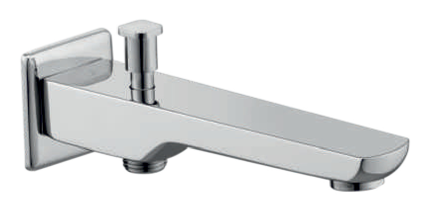 Spout Tipton With Wall Flange & Provision For Telephonic Shower