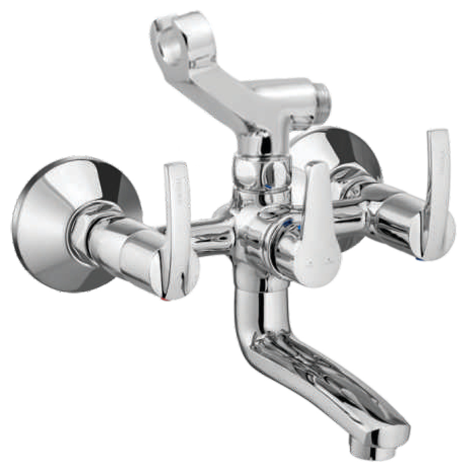 Wall Mixer With Arrangement For Telephonic Shower