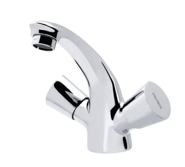 Central Hole Basin Mixer With Connecting Legs