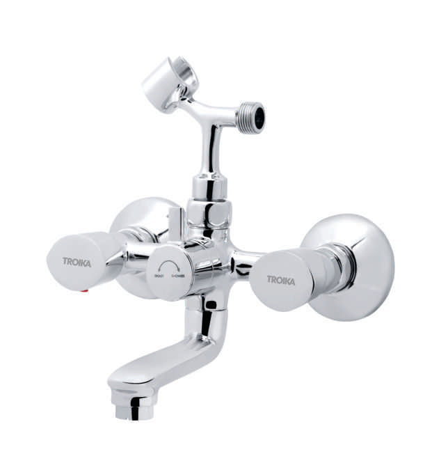 Wall Mixer With Arrangement For Telephonic Shower